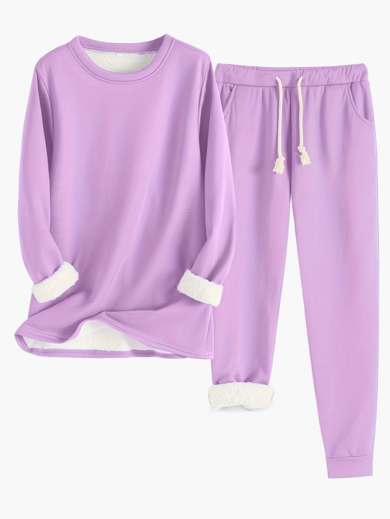 Pyjama Femme Ensemble Deux Pièces Style Décontracté Pour Détente et Maison