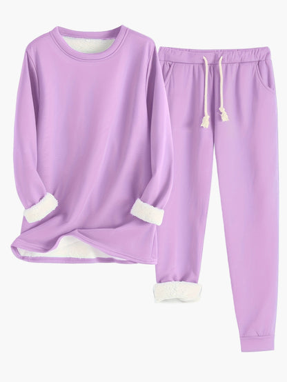 Pyjama Femme Ensemble Deux Pièces Style Décontracté Pour Détente et Maison