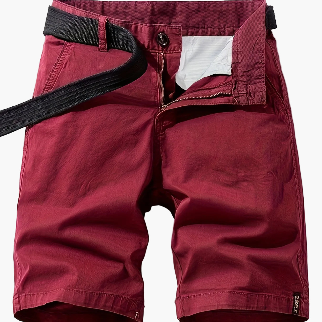 Shorts casuals pour homme avec ceinture – style décontracté été