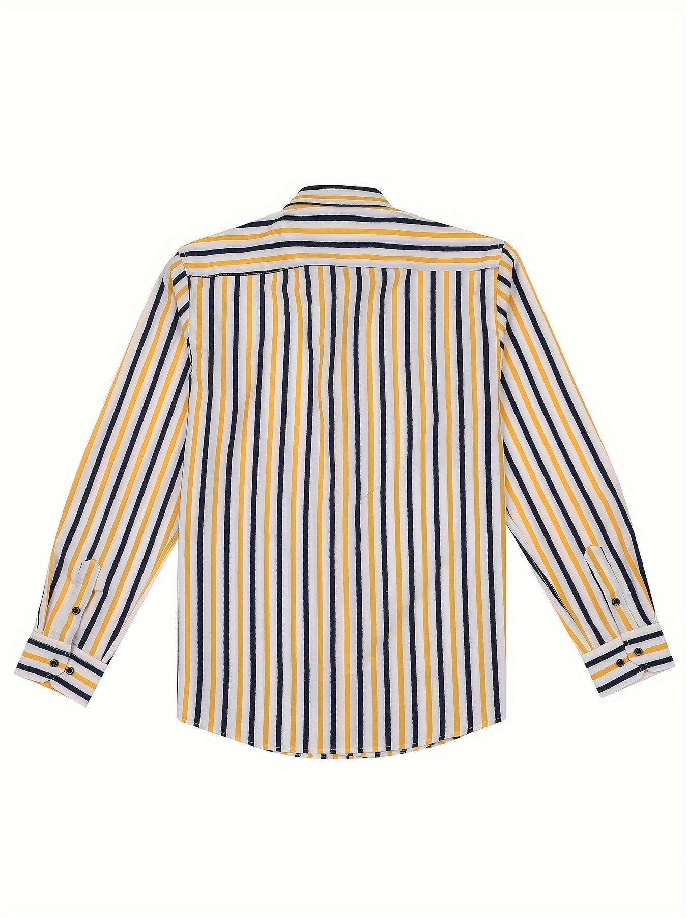 Camisa de rayas estilo casual para hombre – Ideal para salidas y ocasiones informales