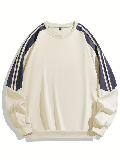 Casual heren trainingspak, sportswear stijl, lange mouwen, ideaal voor herfst/winter