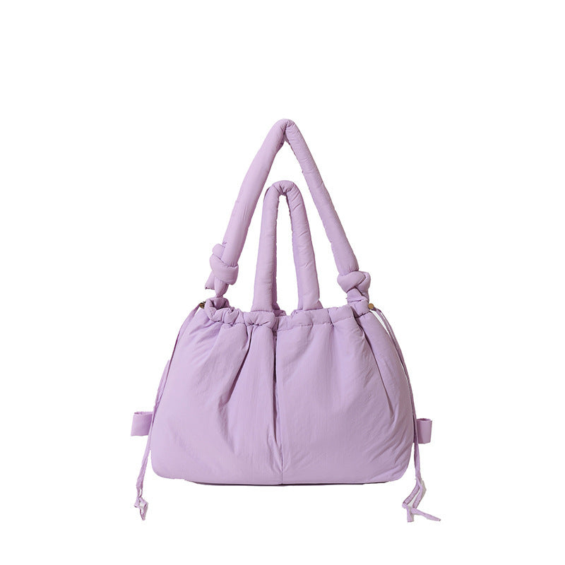 Andrea – Sac à bandoulière léger en coton avec grande capacité