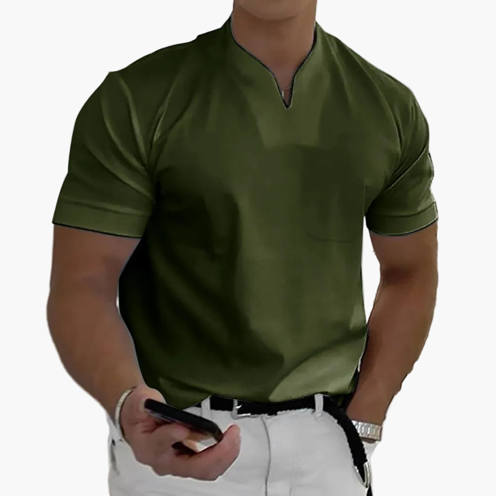 Herenpolo Moderne Stijl Elegant voor Ontspannen of Stijlvolle Uiterlijk