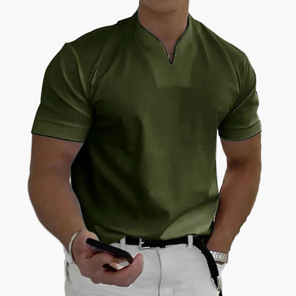Herenpolo Moderne Stijl Elegant voor Ontspannen of Stijlvolle Uiterlijk