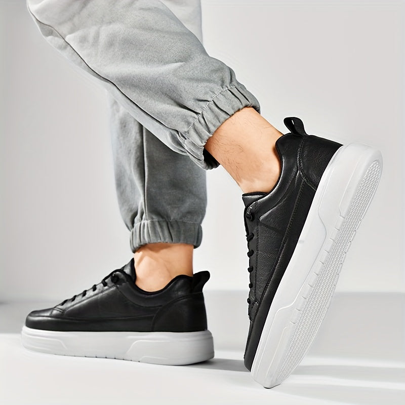 Låga herrsneakers med urban stil, mångsidiga för sport och fritid