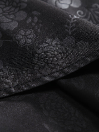 Chemise à motifs floraux style décontracté pour homme – Idéale pour la ville et les sorties tendance