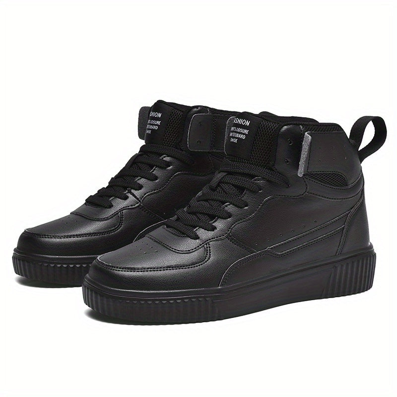 Herrhöga sneakers i urban stil för sport och fritid