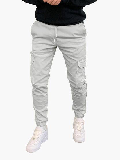 Cargo jogger trousers for men, urban and casual style