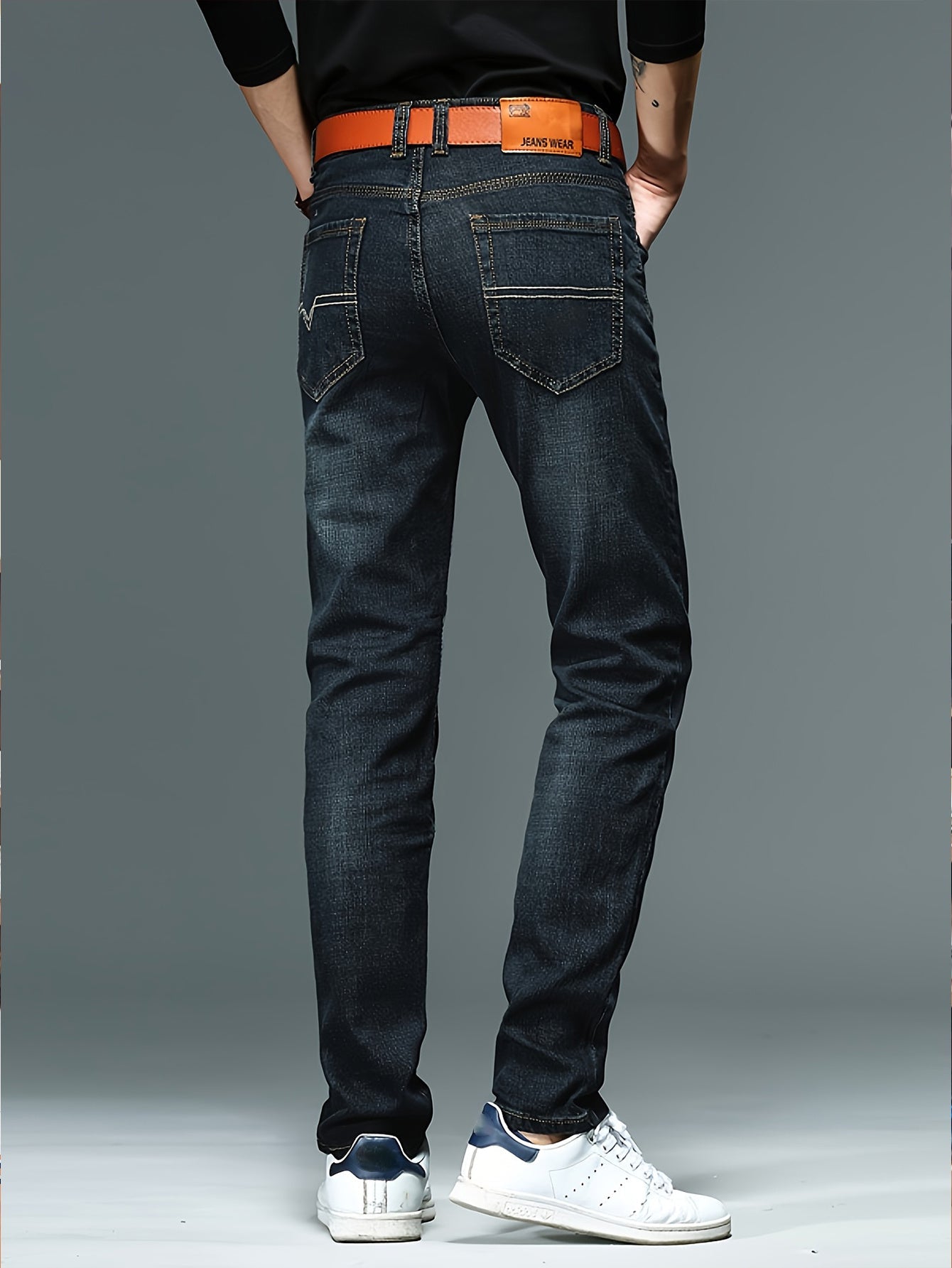 Jean Décontracté Homme Style Moderne Pour Usage Quotidien et Week-ends