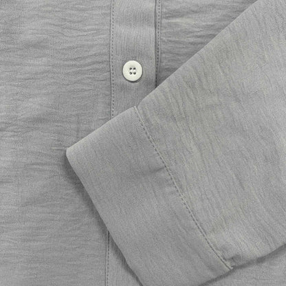 Chemise décontractée à col classique pour homme, style élégant et polyvalent, idéale pour l’été et les sorties casual