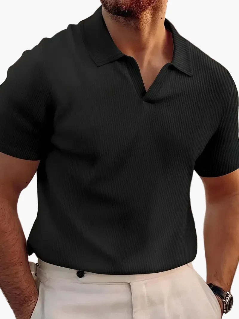 Short-sleeved casual shirt for men – Elegance and daily comfort
