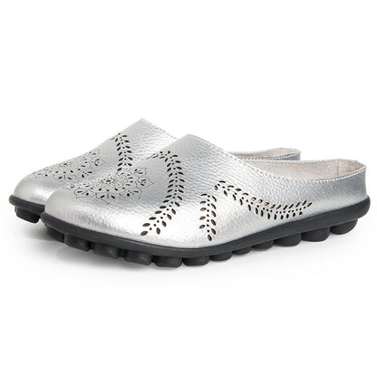 Sara – Chaussures Casual en Cuir Vegan Uni pour Femme