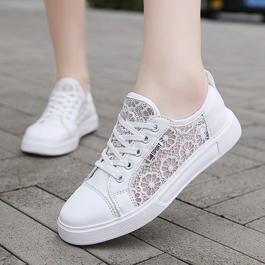 Katy – Chaussures de sport respirantes en simili cuir vegan