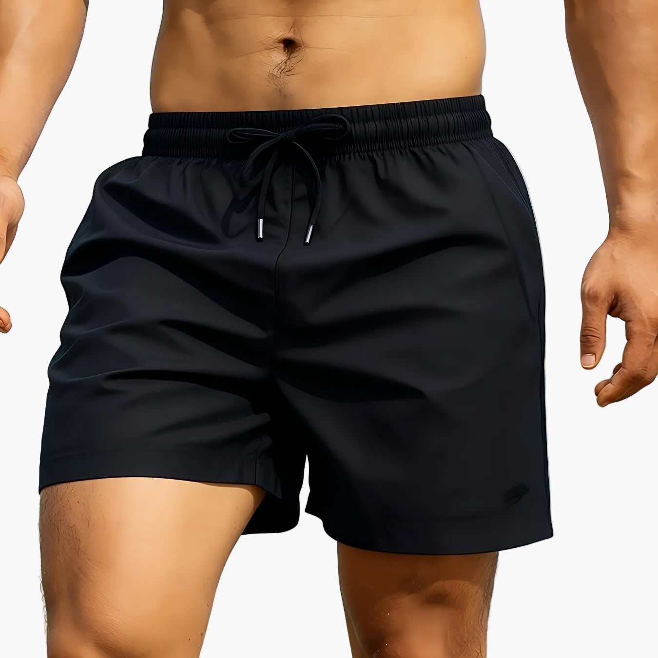 Bañador corto hombre estilo vacaciones – corte regular, look moderno para la playa o la piscina