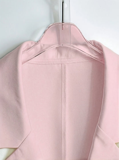 Elegant damevestblazer uden ærmer i skræddersyet stil til forår og sommer