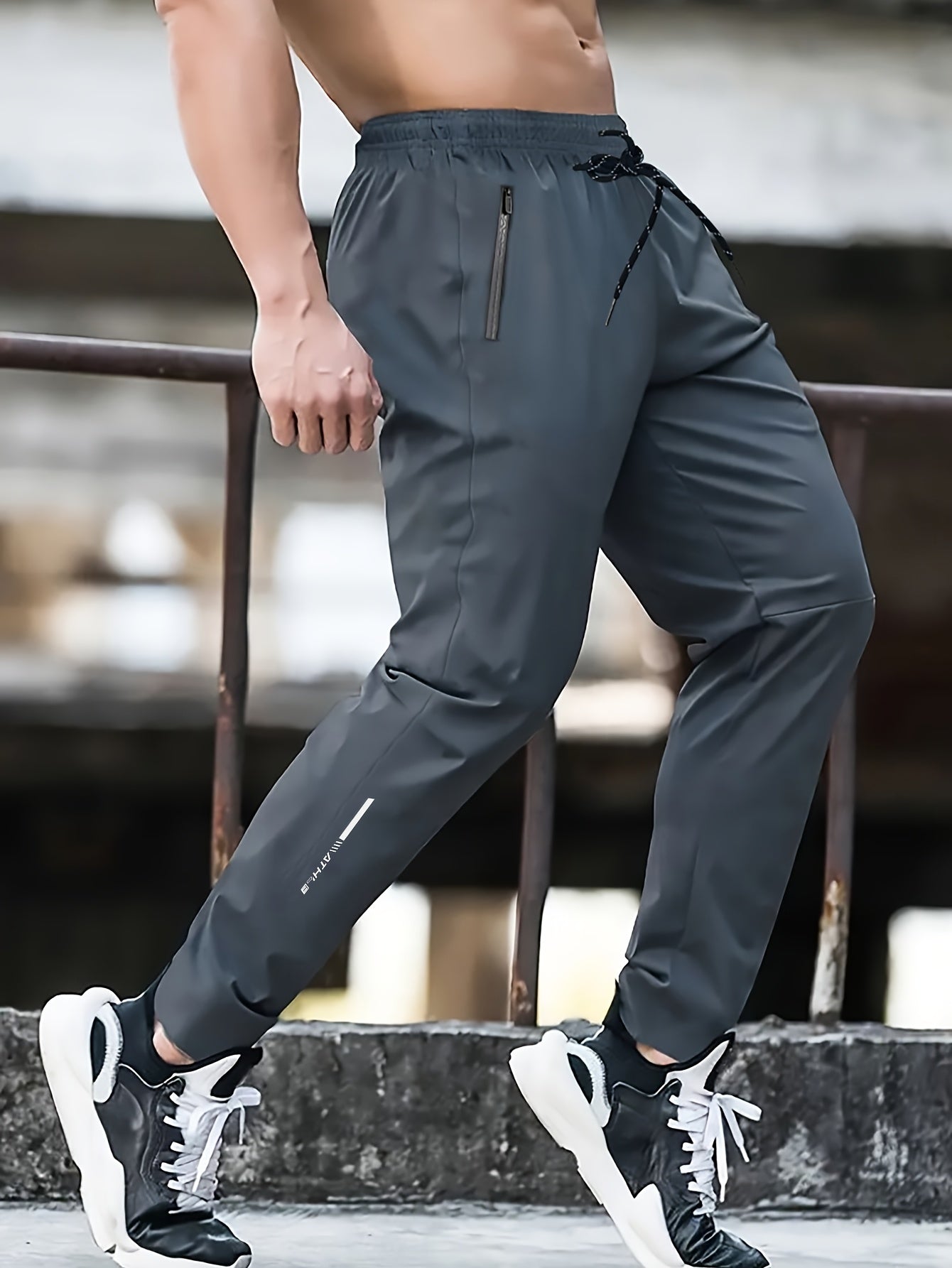 Pantalon de jogging décontracté pour homme grande taille style sport