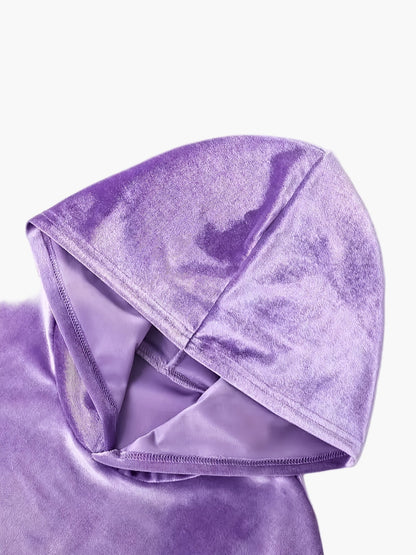 Ensemble de survêtement décontracté femme à capuche pour automne/hiver