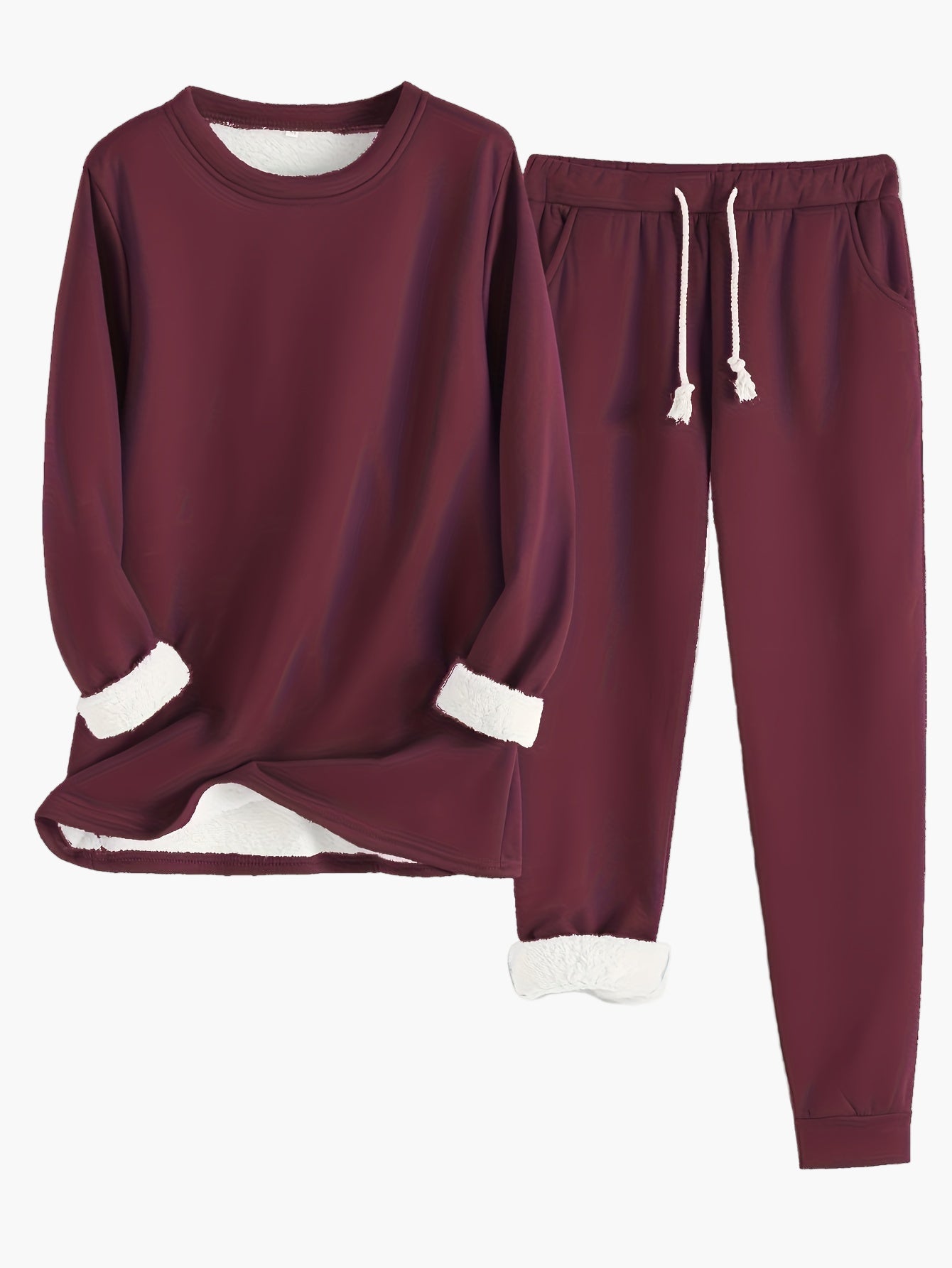 Pyjama Femme Ensemble Deux Pièces Style Décontracté Pour Détente et Maison
