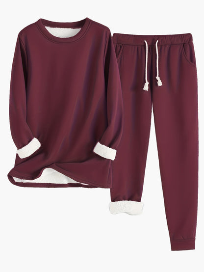 Pyjama Femme Ensemble Deux Pièces Style Décontracté Pour Détente et Maison