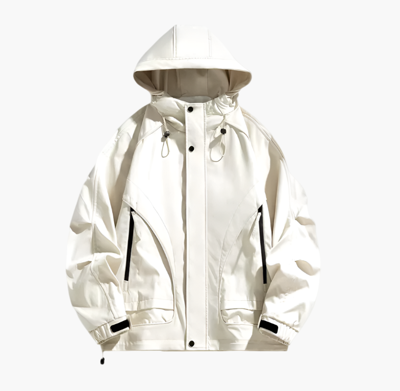 Veste coupe-vent imperméable homme style urbain outdoor