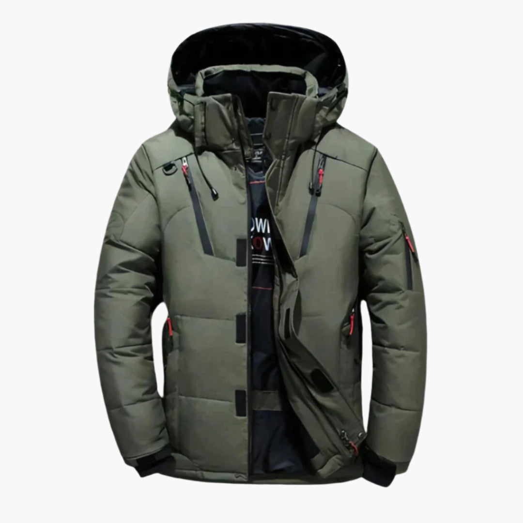 Veste doudoune chaude pour homme – Style urbain et confort hivernal