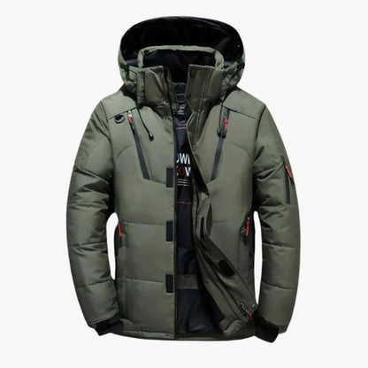 Veste doudoune chaude pour homme – Style urbain et confort hivernal