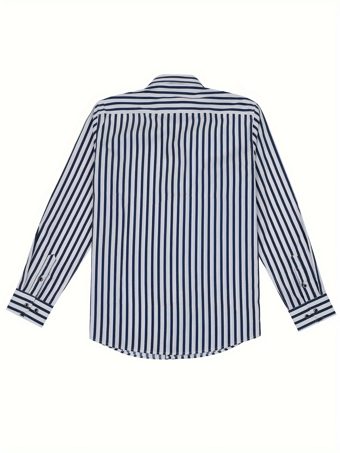 Camisa de rayas estilo casual para hombre – Ideal para salidas y ocasiones informales