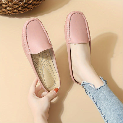 Mocassins décontractés femme style preppy pour tous les jours