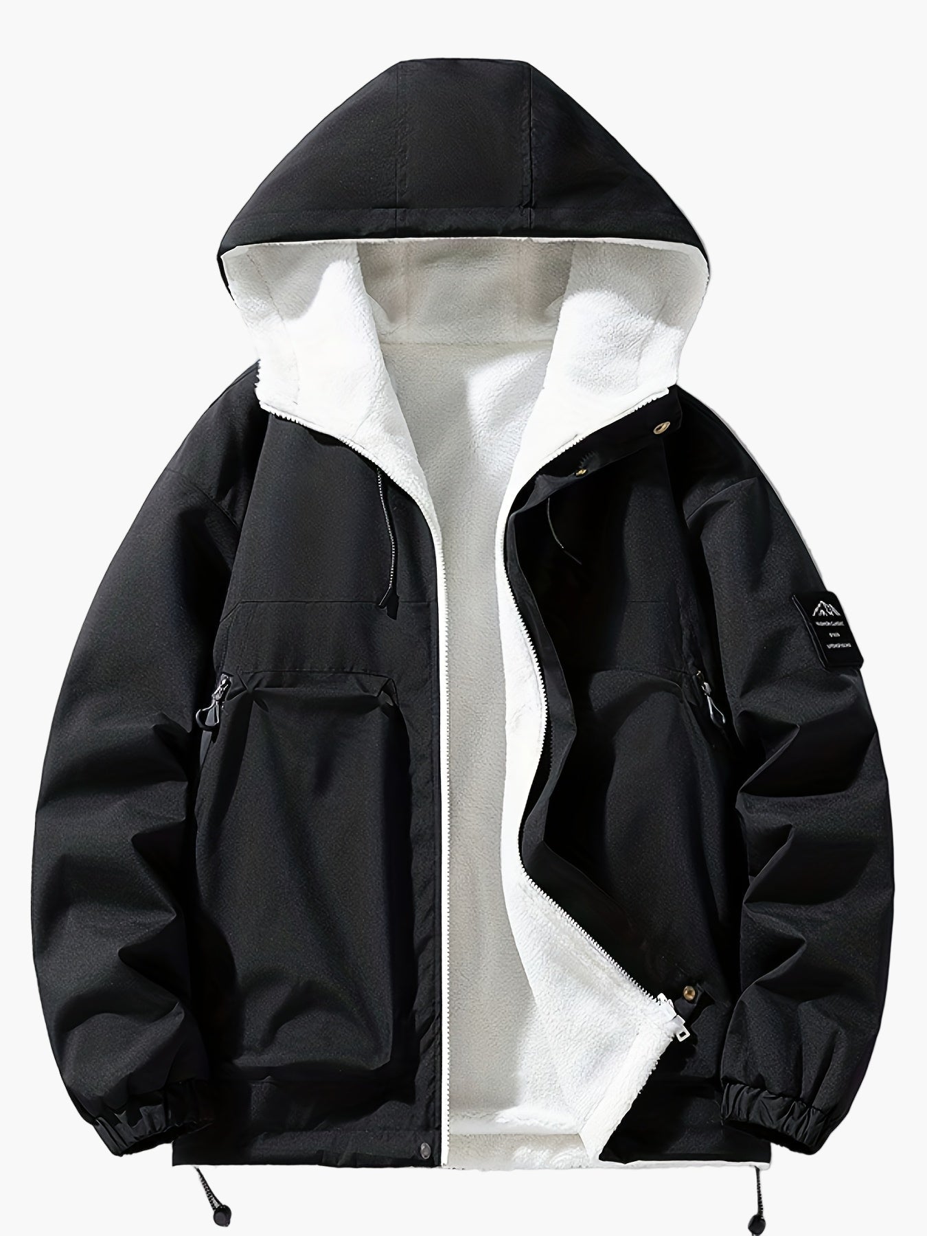 Veste Homme à Capuche Style Urbain Décontracté pour l’Hiver