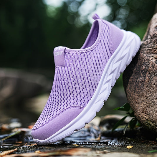 Dames Slip-On Sneakers Ademend Casual Stijl Veelzijdig