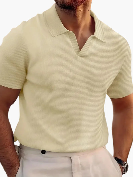 Polo a maniche corte stile informale da uomo – Eleganza e comfort quotidiano
