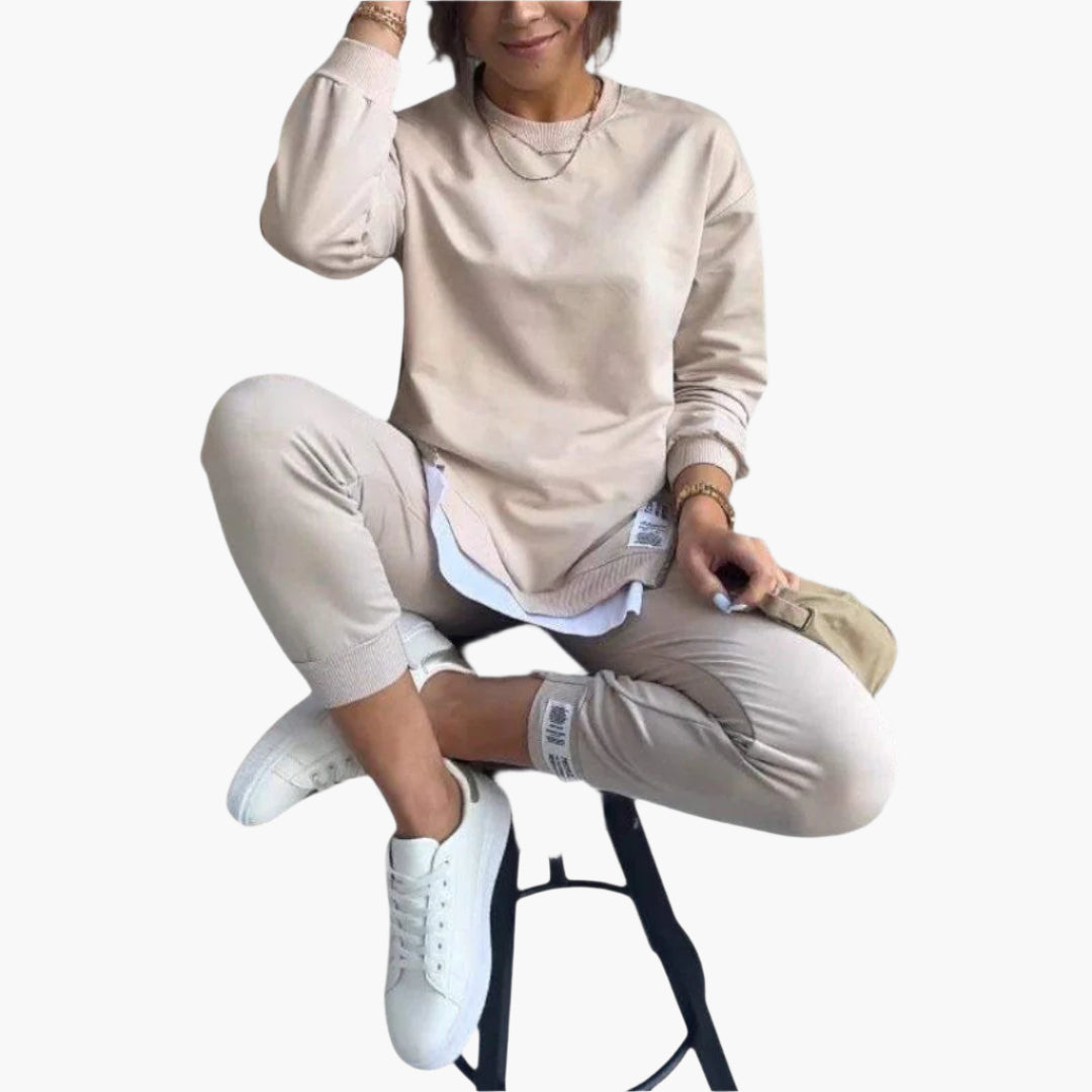 Ensemble décontracté femme confort style moderne pour la maison et sorties