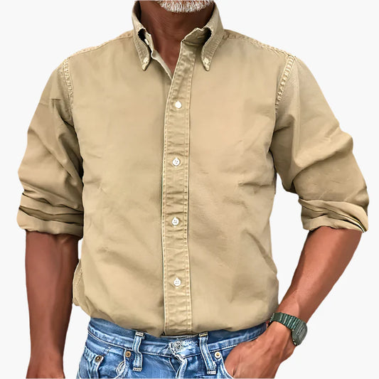 Chemise classique homme style décontracté et élégant – Idéale pour toutes occasions