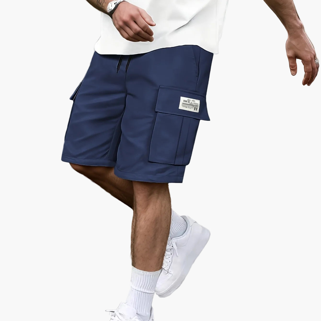 Short cargo décontracté pour homme avec poches multiples – Style urbain polyvalent