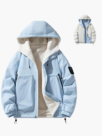 Veste Homme à Capuche Style Urbain Décontracté pour l’Hiver
