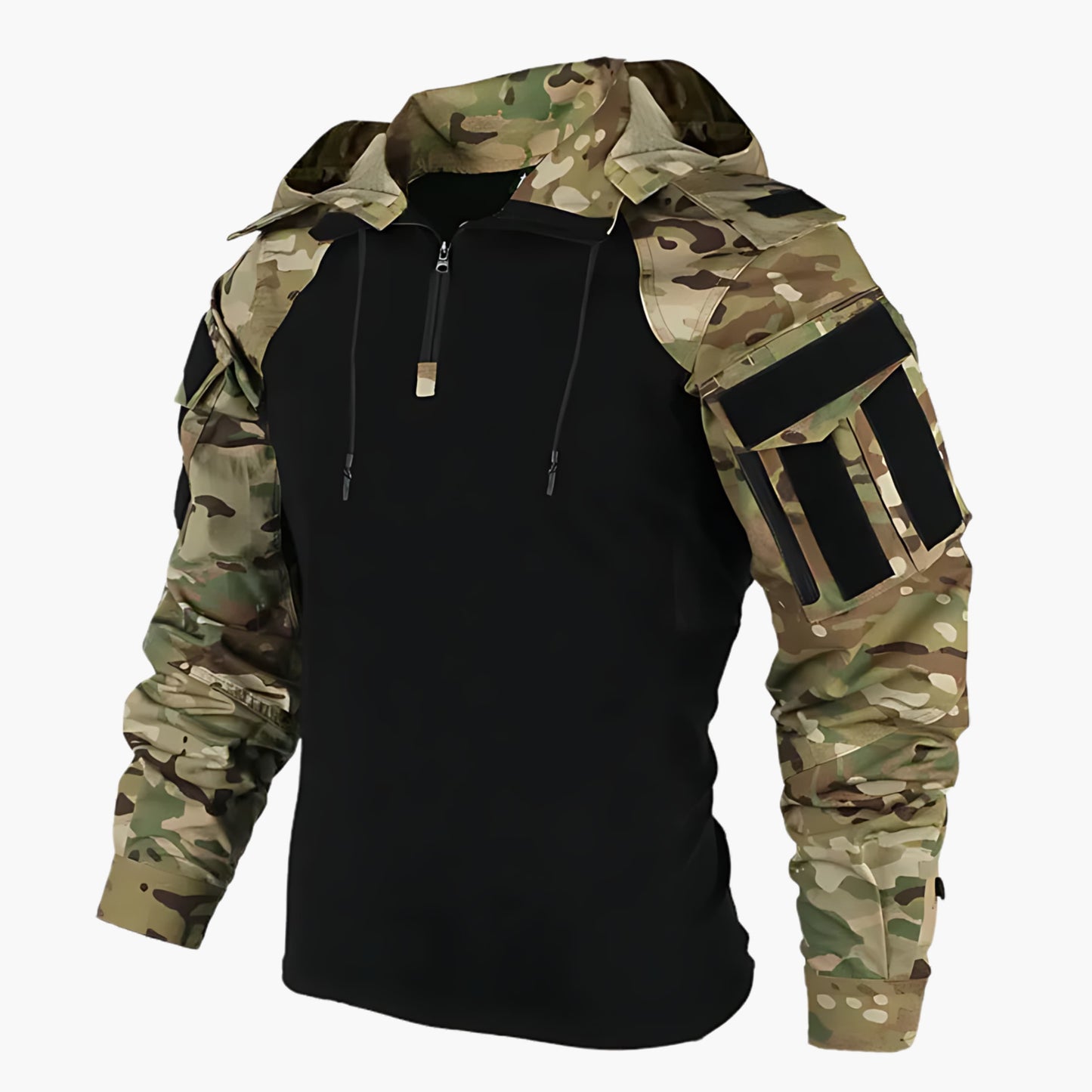 Veste Homme Tactique Outdoor Style Militaire Polyvalente - Protection Imperméable et Coupe-Vent