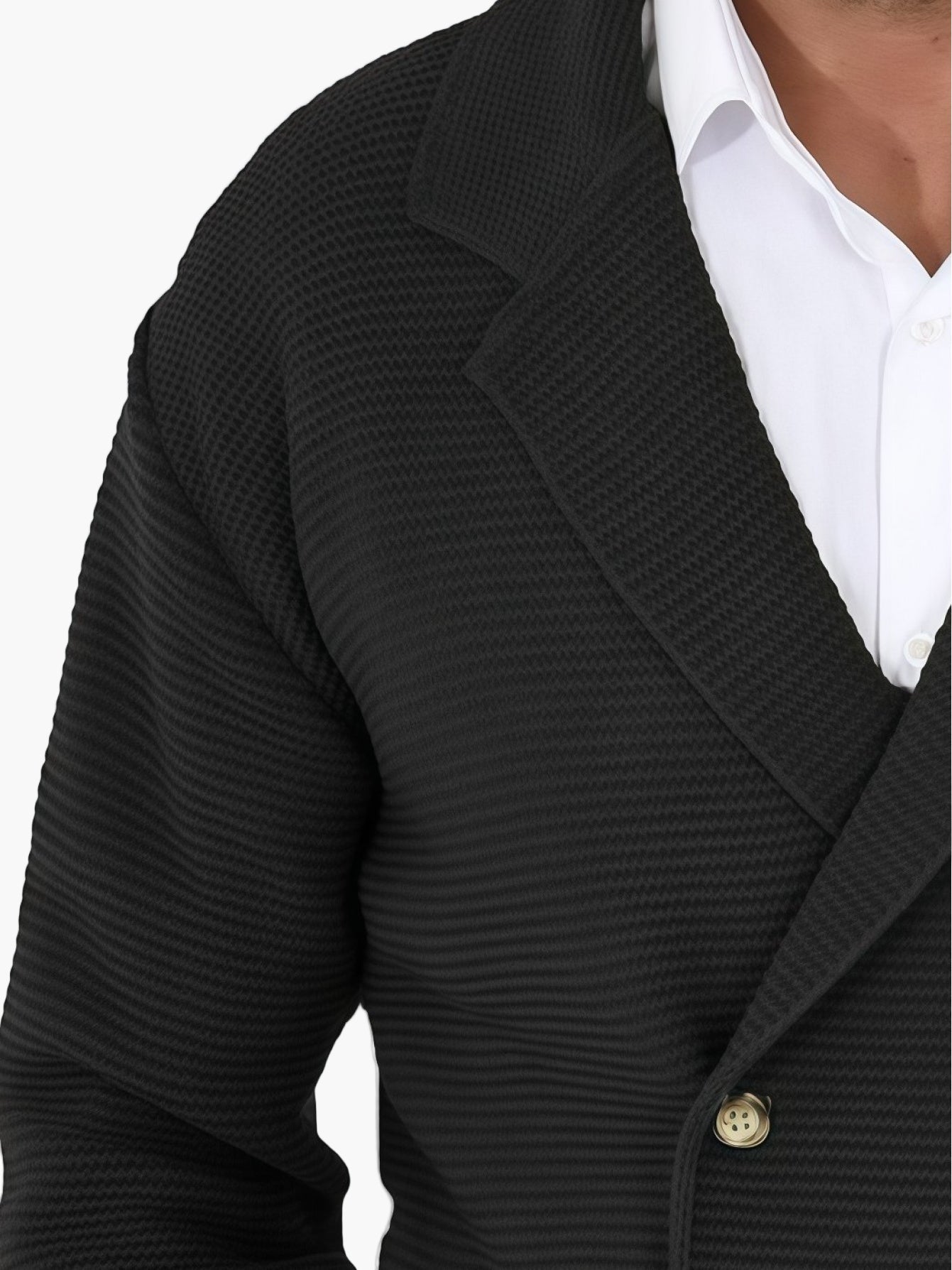 Veste blazer décontractée homme style double boutonnage pour toutes occasions