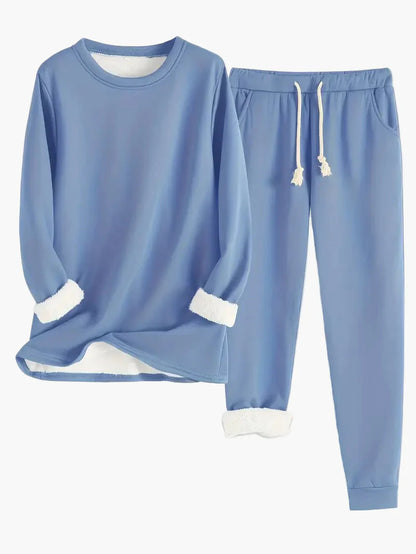Pyjama Femme Ensemble Deux Pièces Style Décontracté Pour Détente et Maison