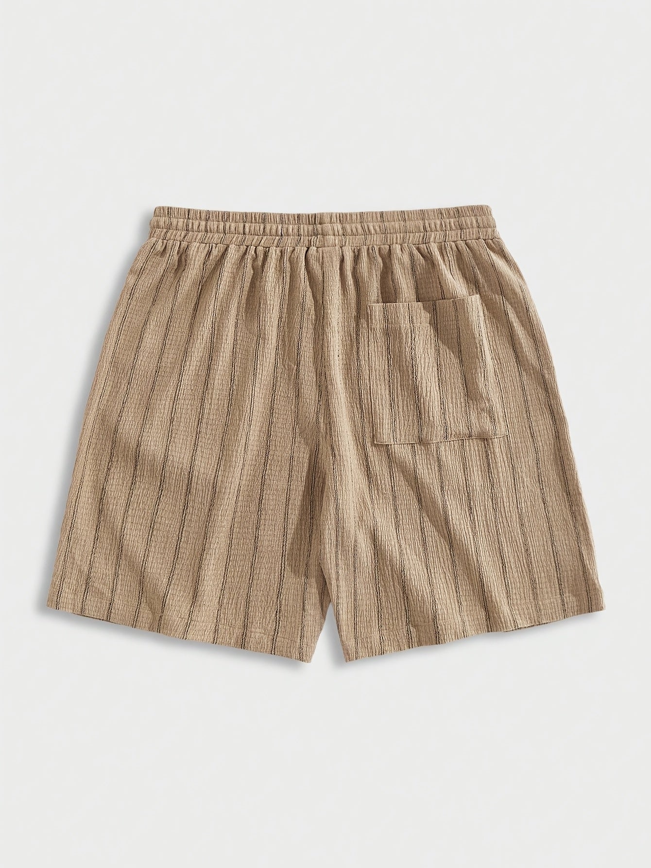 Shorts décontractés à rayures pour homme, style urbain tendance, idéals loisirs et sport