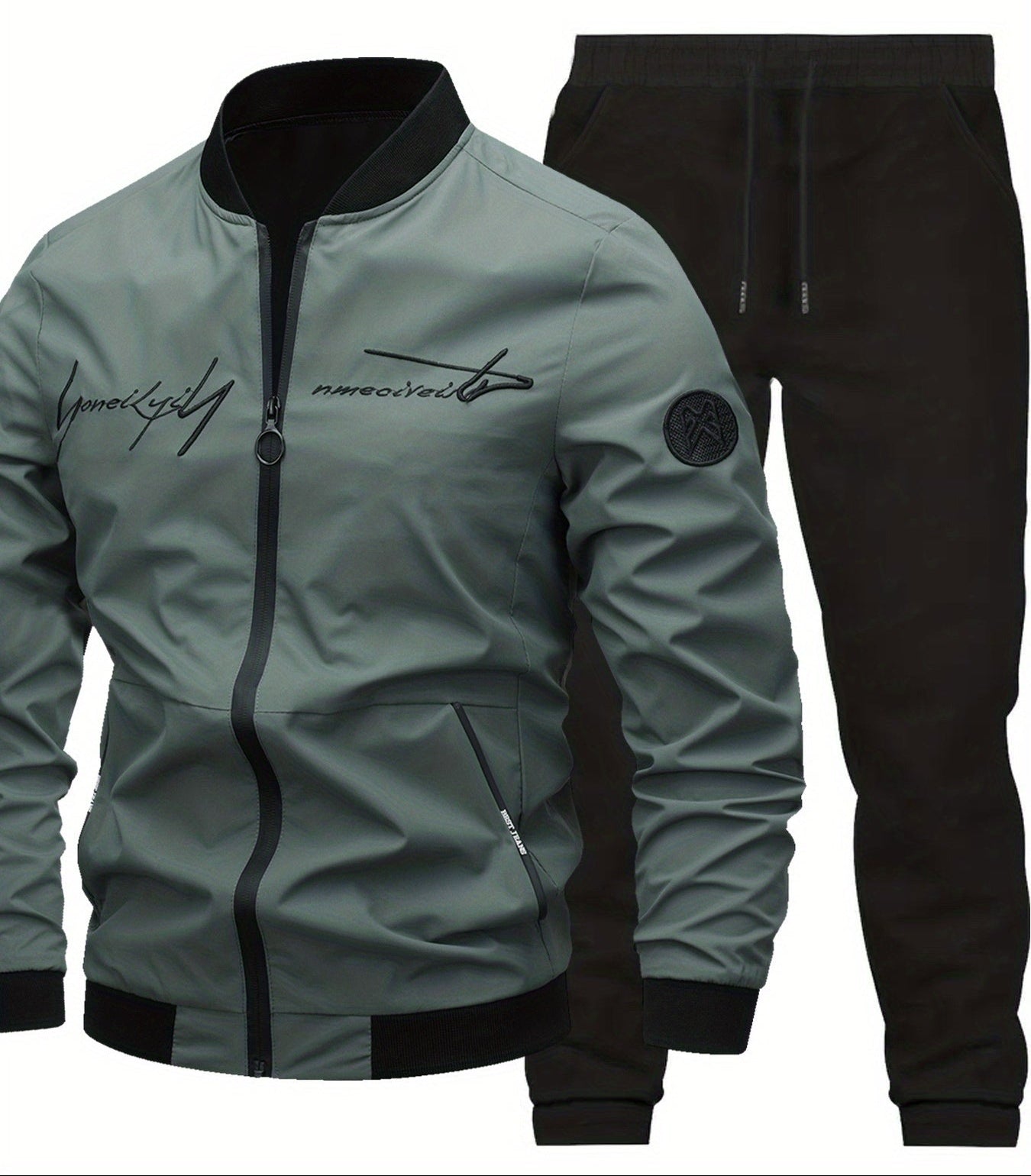 Giacca stile baseball casual da uomo – Moda urbana ed eleganza quotidiana