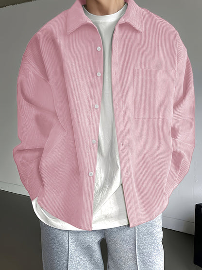 Camisa Sobrecamisa Hombre Estilo Casual para Uso Diario