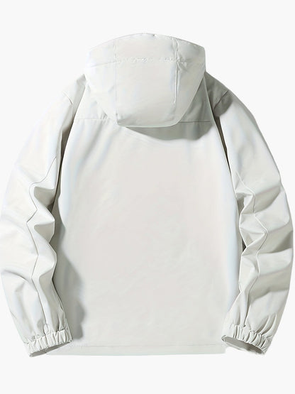 Veste Softshell Homme 3-en-1 à Capuche Style Urbain Décontracté