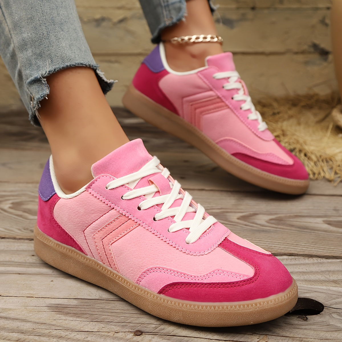 Afslappede sneakers til kvinder i urban retrostil