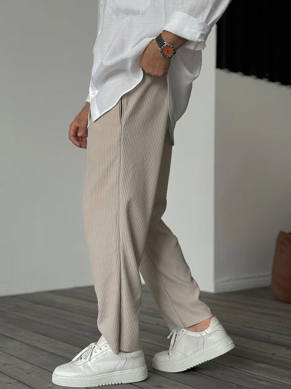 Pantalon Homme Style Moderne Confort Luxe pour Quotidien et Occasions Spéciales