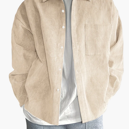 Camisa Sobrecamisa Hombre Estilo Casual para Uso Diario