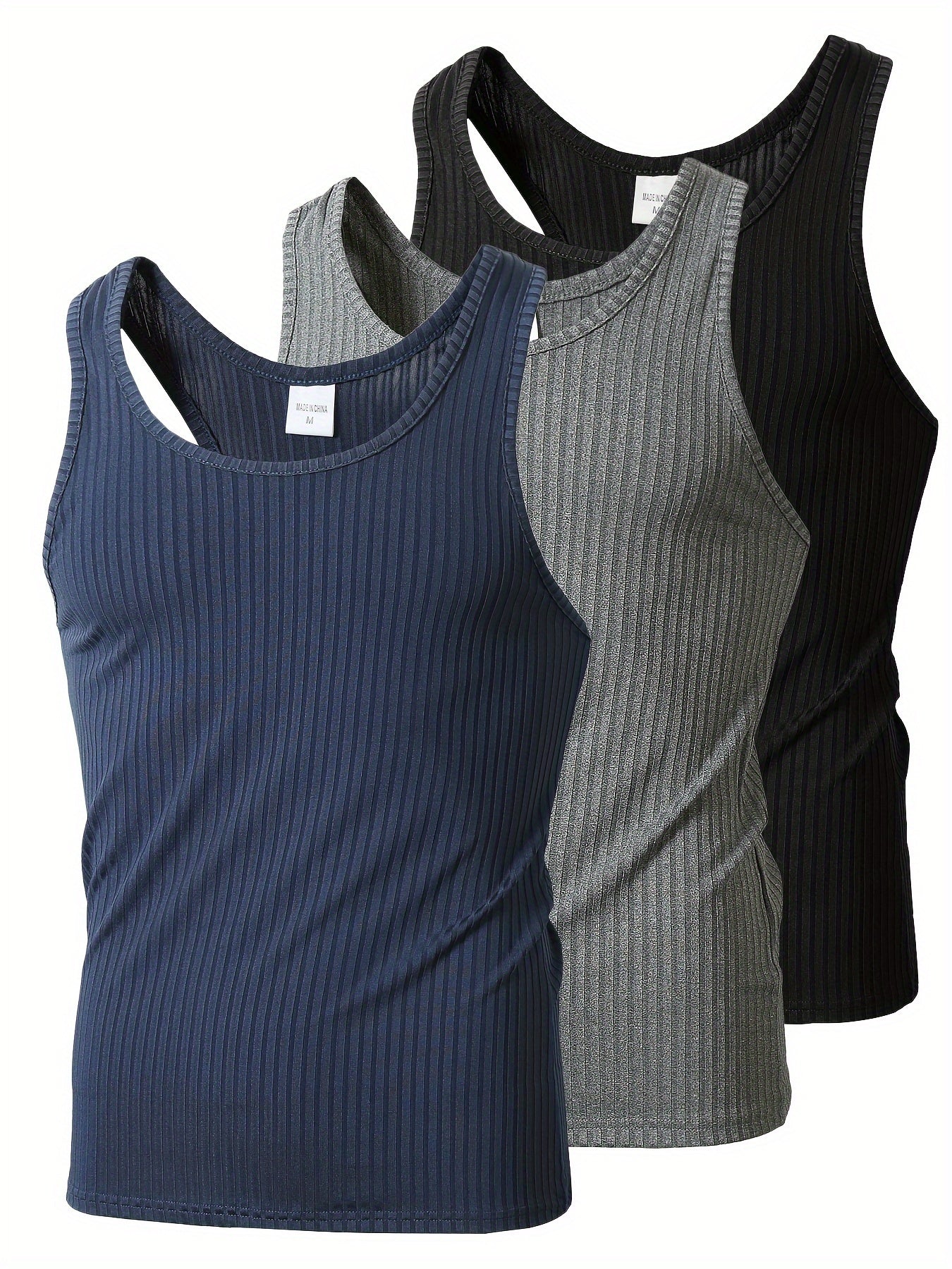 Men's Sport Tank Top Modern Style Set of 3 – Ideal for Training and Everyday Wear