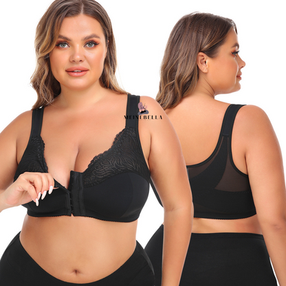Emma – Soutien-gorge en Dentelle Sans Armature à Fermeture Frontale