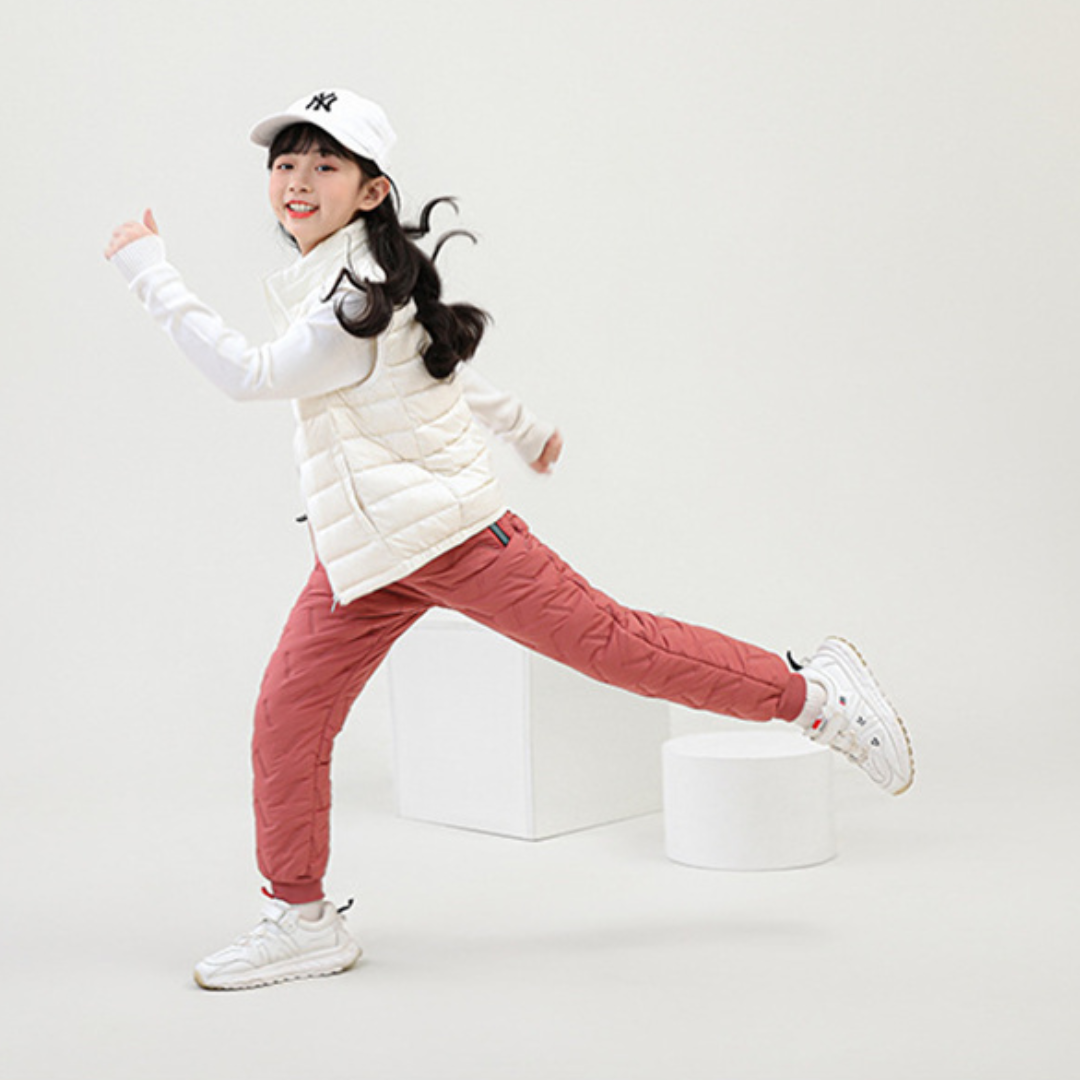 Pantalon d'hiver chaud imperméable pour enfants – Style outdoor, idéal pour activités hivernales