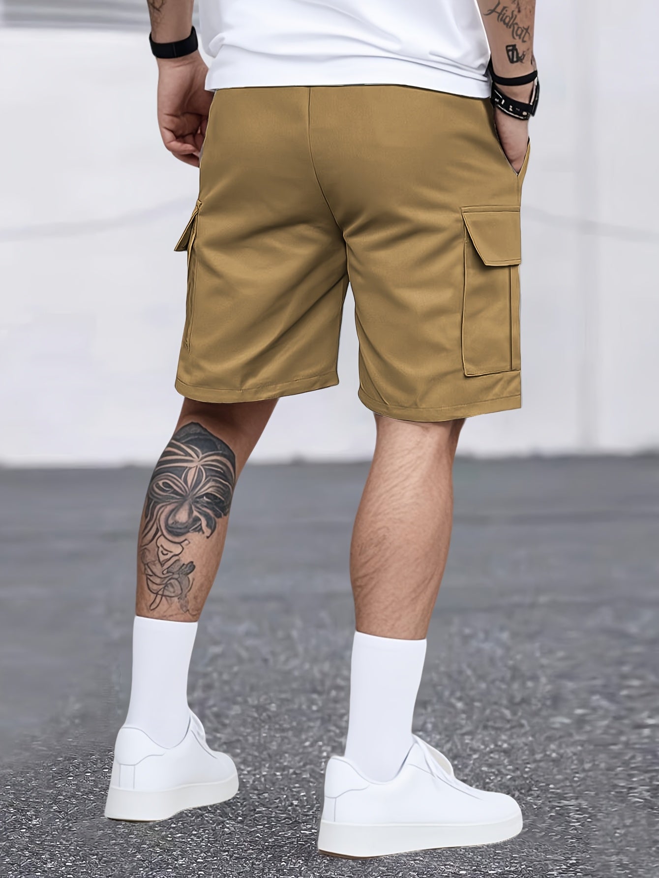 Short cargo décontracté pour homme avec poches multiples – Style urbain polyvalent