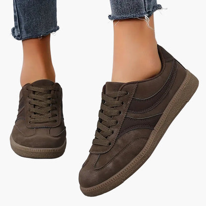 Sneakers vintage casual da donna, stile urbano versatile